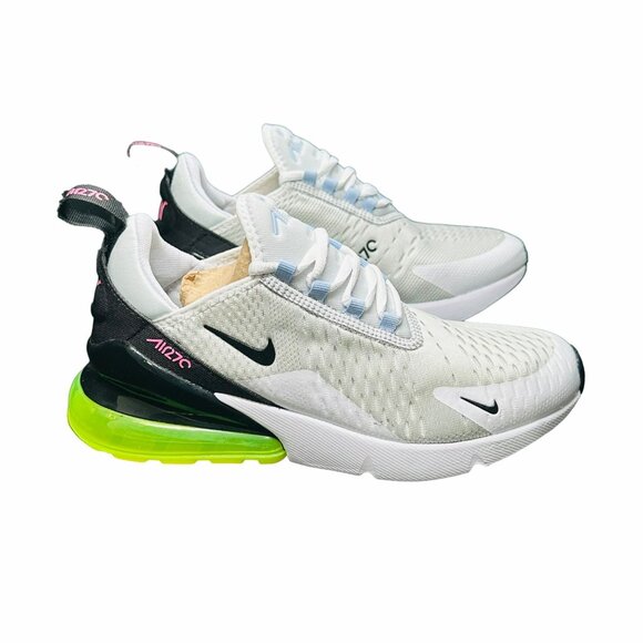 🤩Nike Air Max 270 Women Shoes Sz 7.5 White Green Comfy Soft Sneakers FJ0734-043 - Picture 5 of 12
